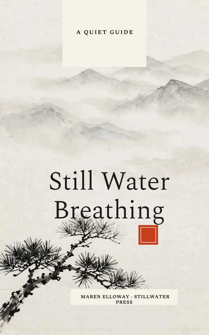 Still Water Breathing ebook cover template