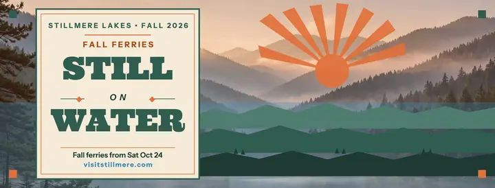 Stillmere Lakes still water travel cover template