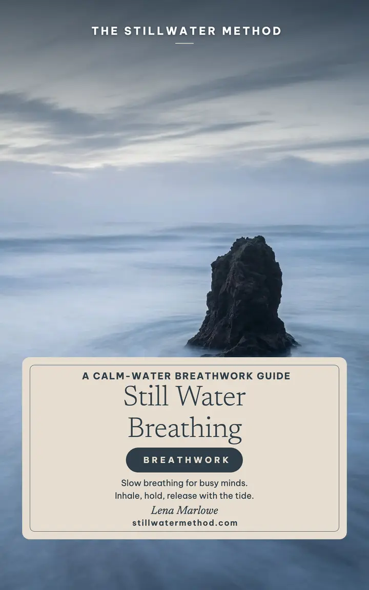 Stillwater breathwork ebook cover template