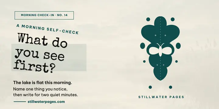 Stillwater Pages inkblot check-in post template