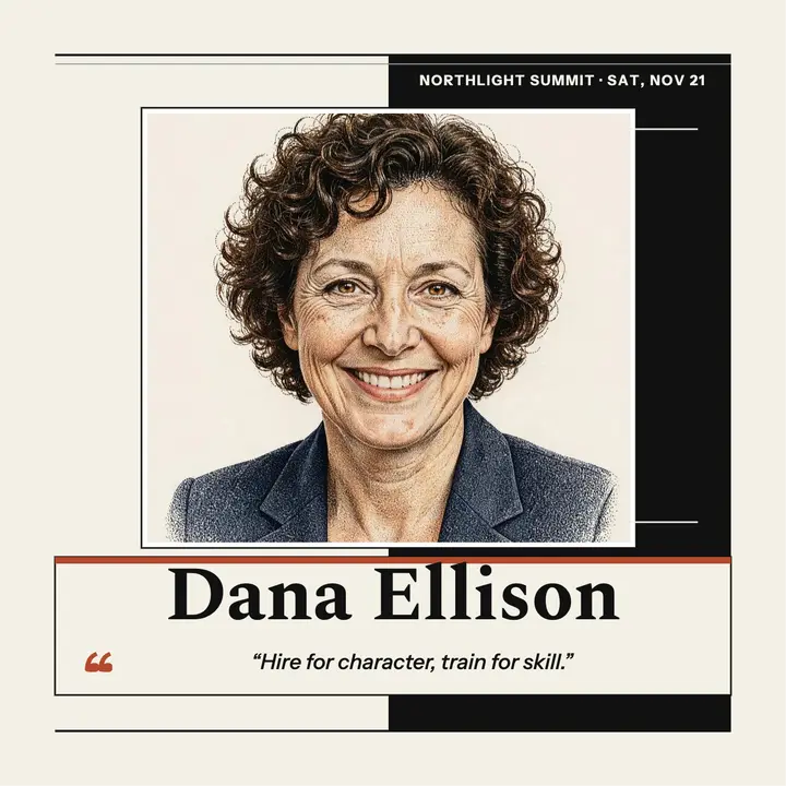 Dana Ellison summit speaker card template