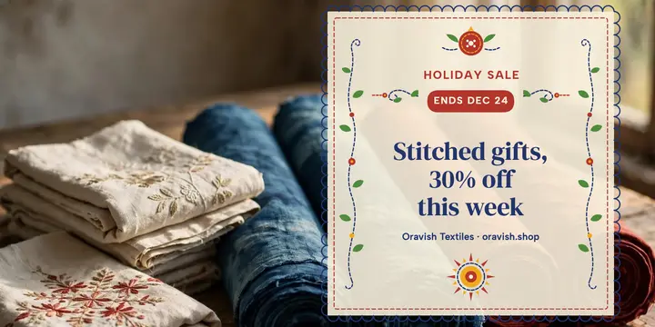 Oravish stitched gifts holiday sale, Suzani medallion template