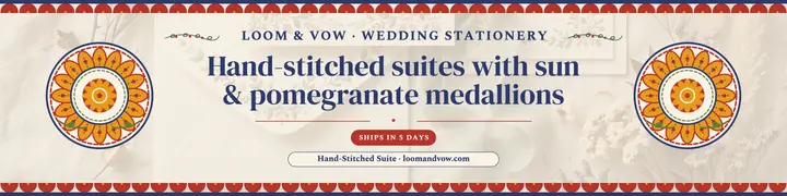 Loom and Vow stitched suite banner template