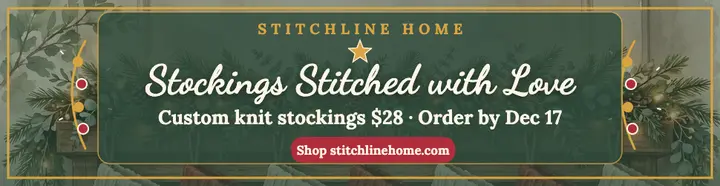 Stitchline stockings mantel billboard template