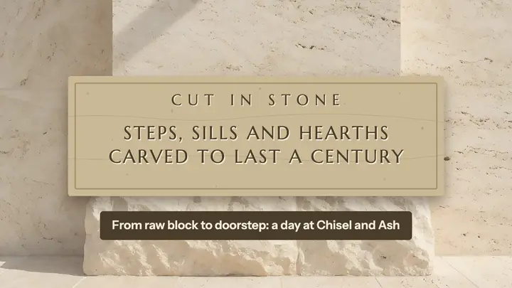 Chisel and Ash stonemasons template