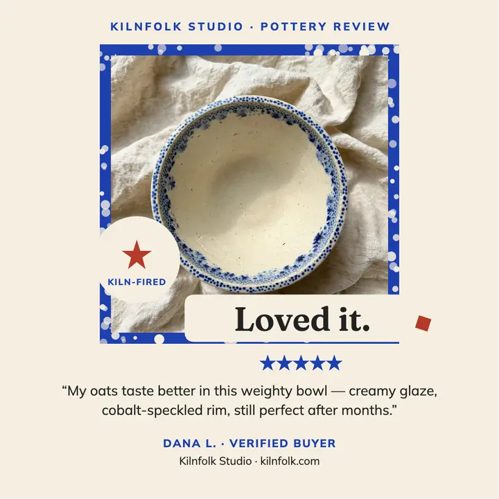 Kilnfolk bowl review card, spongeware template