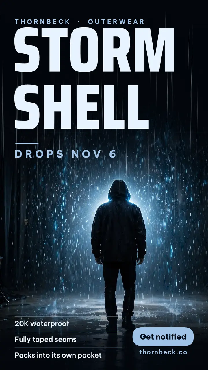 Thornbeck Storm Shell drop story template