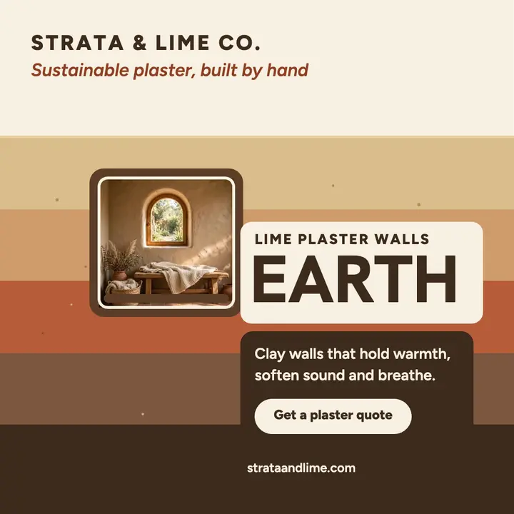 Strata and Lime earthen plaster post template