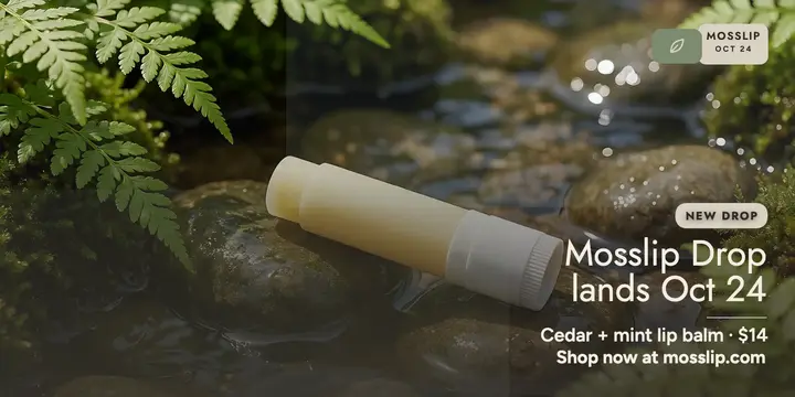 Mosslip Drop stream launch post template