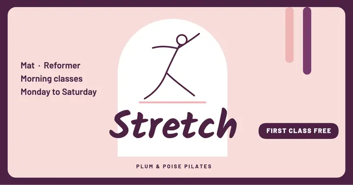 Stretch pilates studio post template