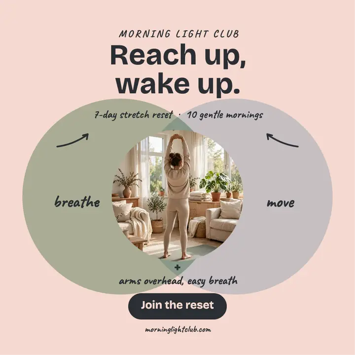 Morning Light Club stretch venn post template