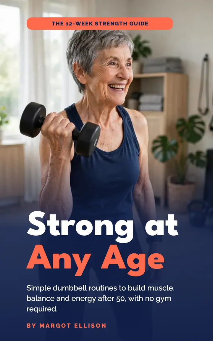 Strong at Any Age ebook cover template