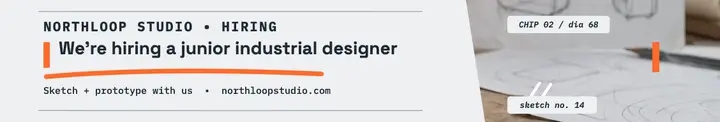 Northloop Studio junior designer hiring cover template