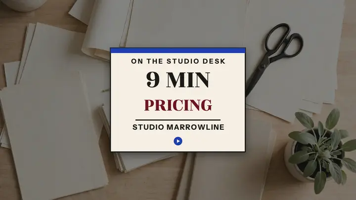 Studio Marrowline pricing in 9 minutes thumbnail template