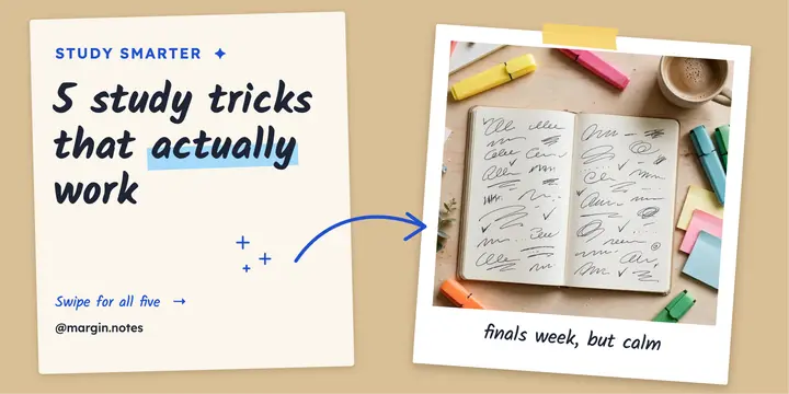 5 study tricks post template