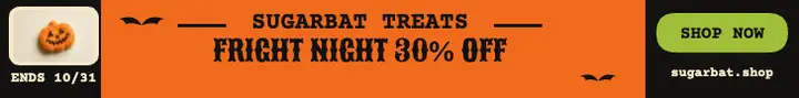 Sugarbat Treats fright night sale leaderboard template