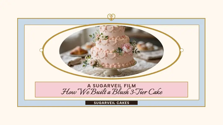 Sugarveil wedding cake film thumbnail template