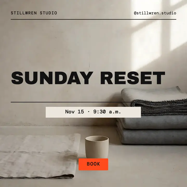 Sunday reset breathwork and stretch post template