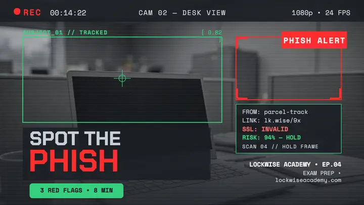Lockwise phishing spotting thumbnail template