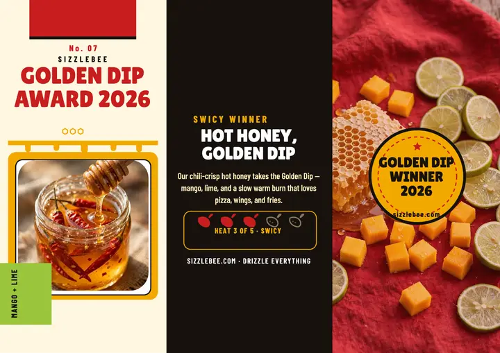 Sizzlebee hot honey award certificate template