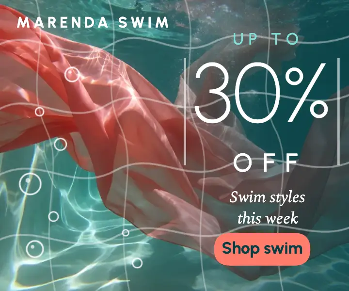 Marenda swim sale ad template