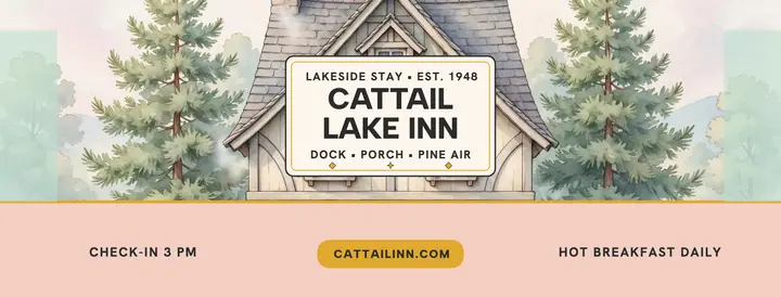 Cattail Lake Inn symmetric cover template