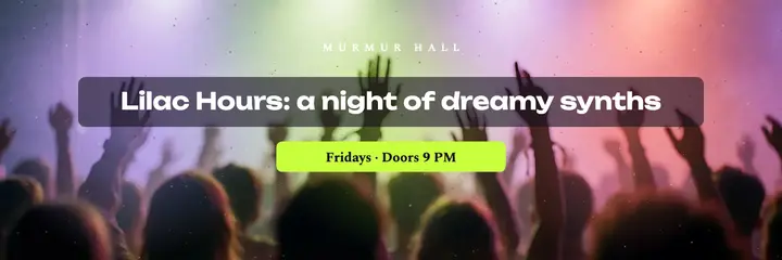 Murmur Hall Lilac Hours header template