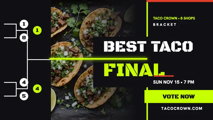 Taco Crown Bracket final thumbnail template