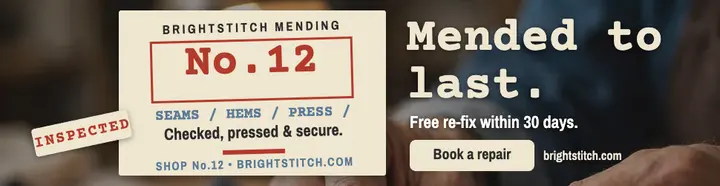 Brightstitch mending inspection billboard template