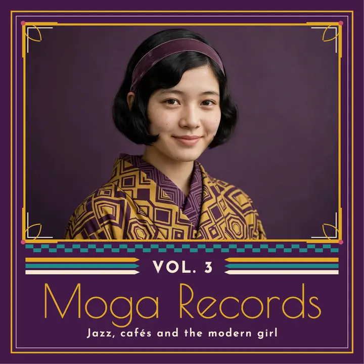 Moga Records jazz radio cover template