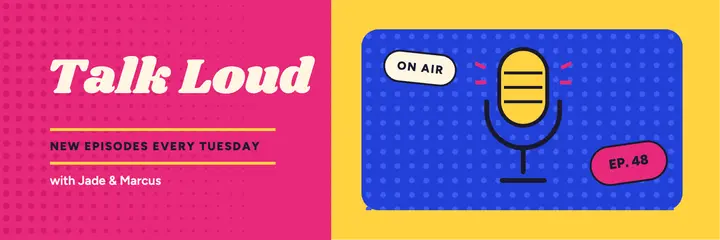 Podcast header template