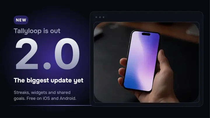 Tallyloop 2.0 launch thumbnail template