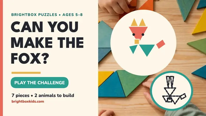 Brightbox fox tangram challenge thumbnail template