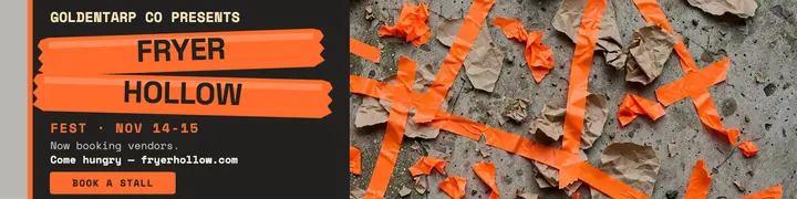 Fryer Hollow Fest LinkedIn banner template
