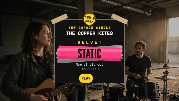 Copper Kites Velvet Static tape thumbnail template