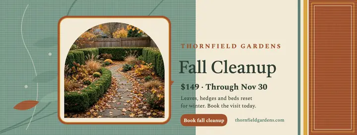 Thornfield fall cleanup tapestry cover template