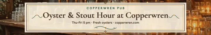 Copperwren oyster hour cover template