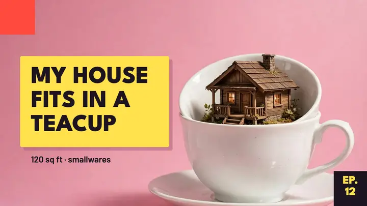 Teacup house thumbnail template