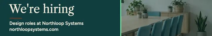 Northloop Systems teal hiring cover template