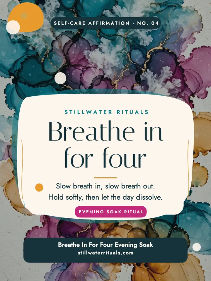 Stillwater Rituals breathe portrait template