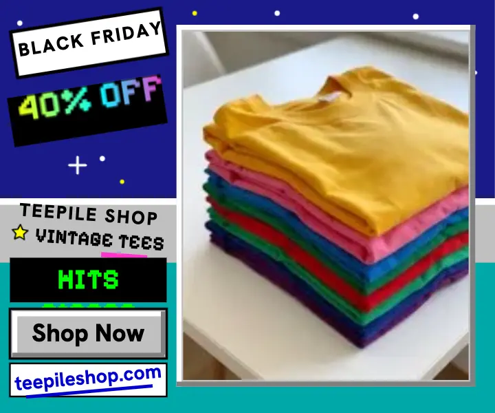 Teepile Shop Black Friday tee ad template