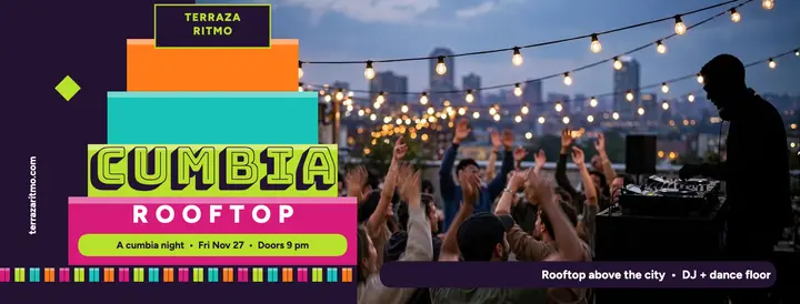Terraza Ritmo rooftop cumbia cover: rooftop cumbia cover template