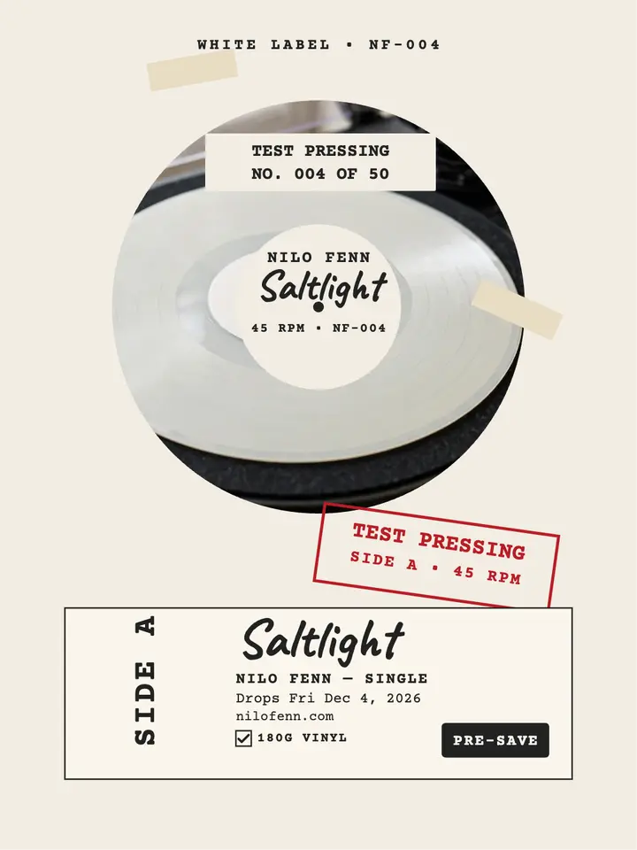 Saltlight test pressing teaser template