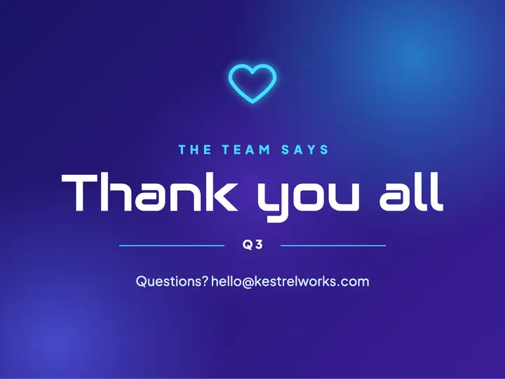 Thank you all closing slide template