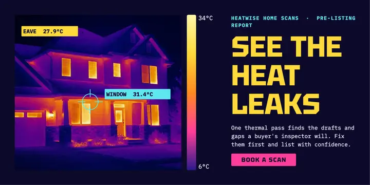 Heatwise pre-listing thermal home scan post template