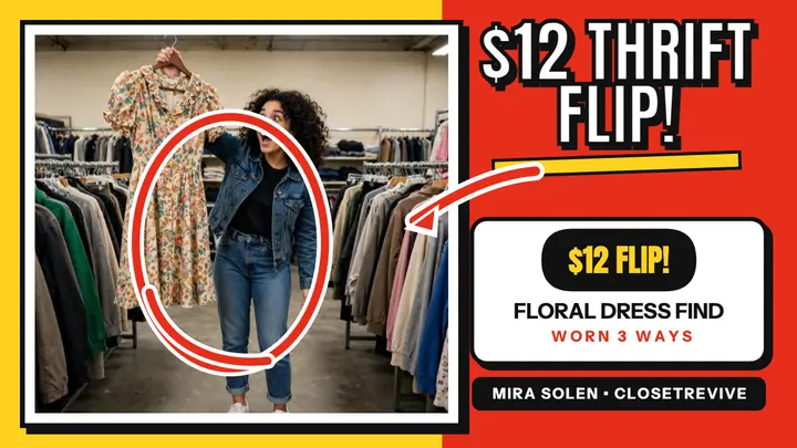 Closetrevive thrift flip reaction thumbnail template