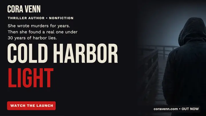 Cora Venn Cold Harbor Light launch thumbnail template