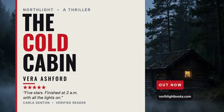 The Cold Cabin thriller review post template