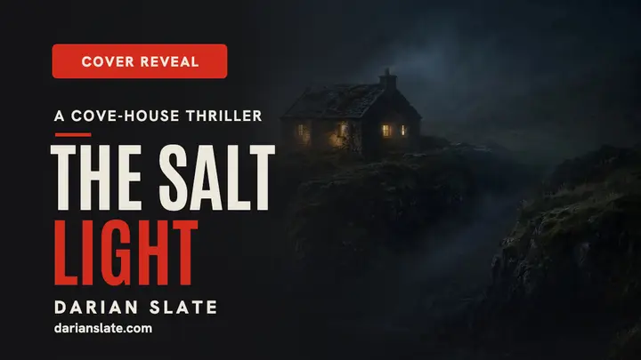 Salt Light thriller cover reveal thumbnail template