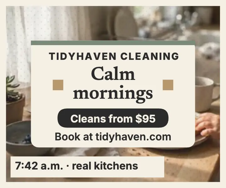 Tidyhaven kitchen morning rectangle ad template